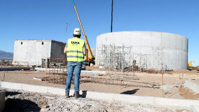 Vigilancia ambiental en obra de planta de biogás en Málaga<br />
